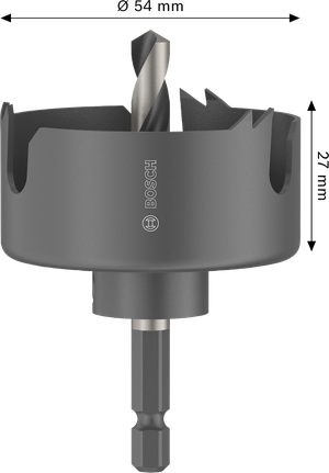 Bosch puidu- ja kipsplaadiaugu saag 54 x 25 mm.